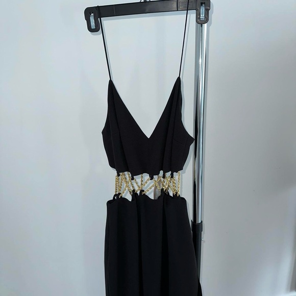 Meshki Size Medium Black Maxi Dress - Picture 6 of 8